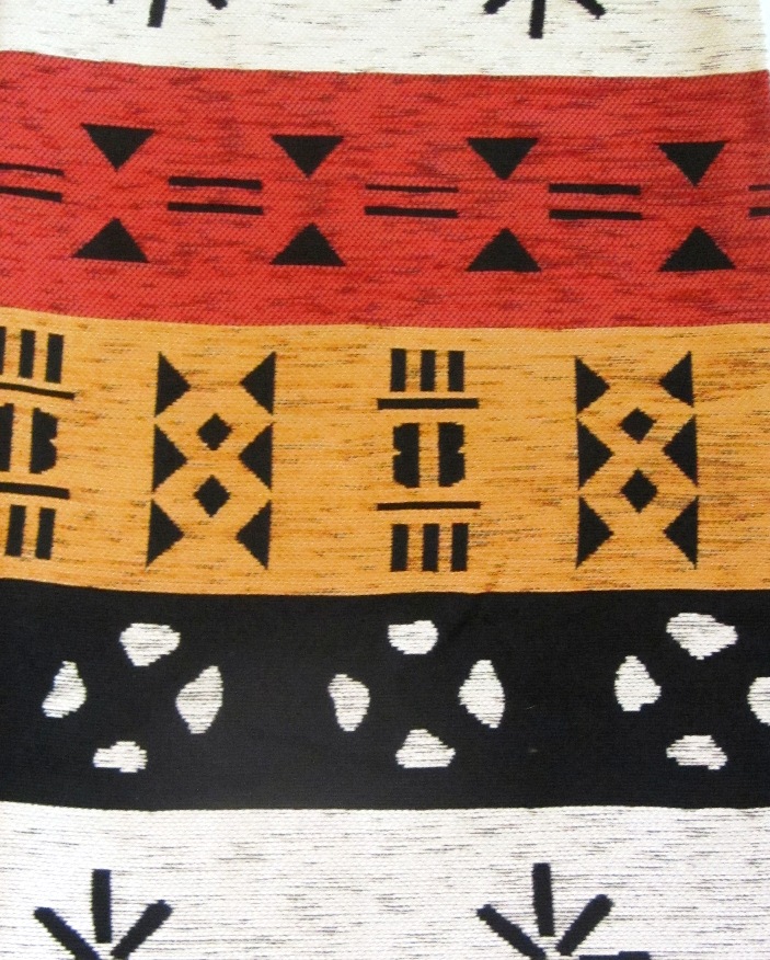 Bisho Ochre Cushion Cover - 23 1/2" x 23 1/2"